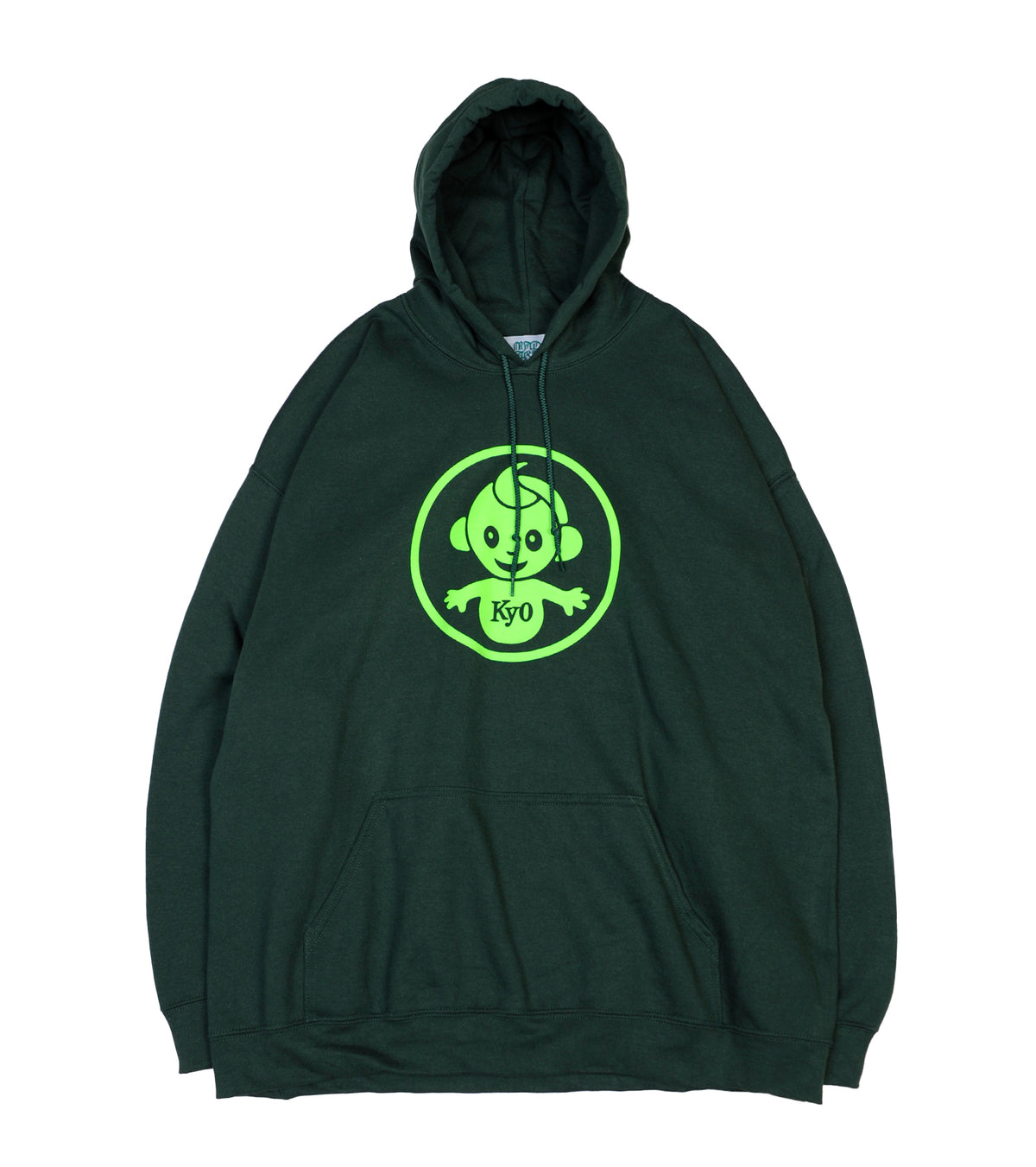 KYO TOYS LOGO HOODIE Green | GALAXY BROAD SHOP