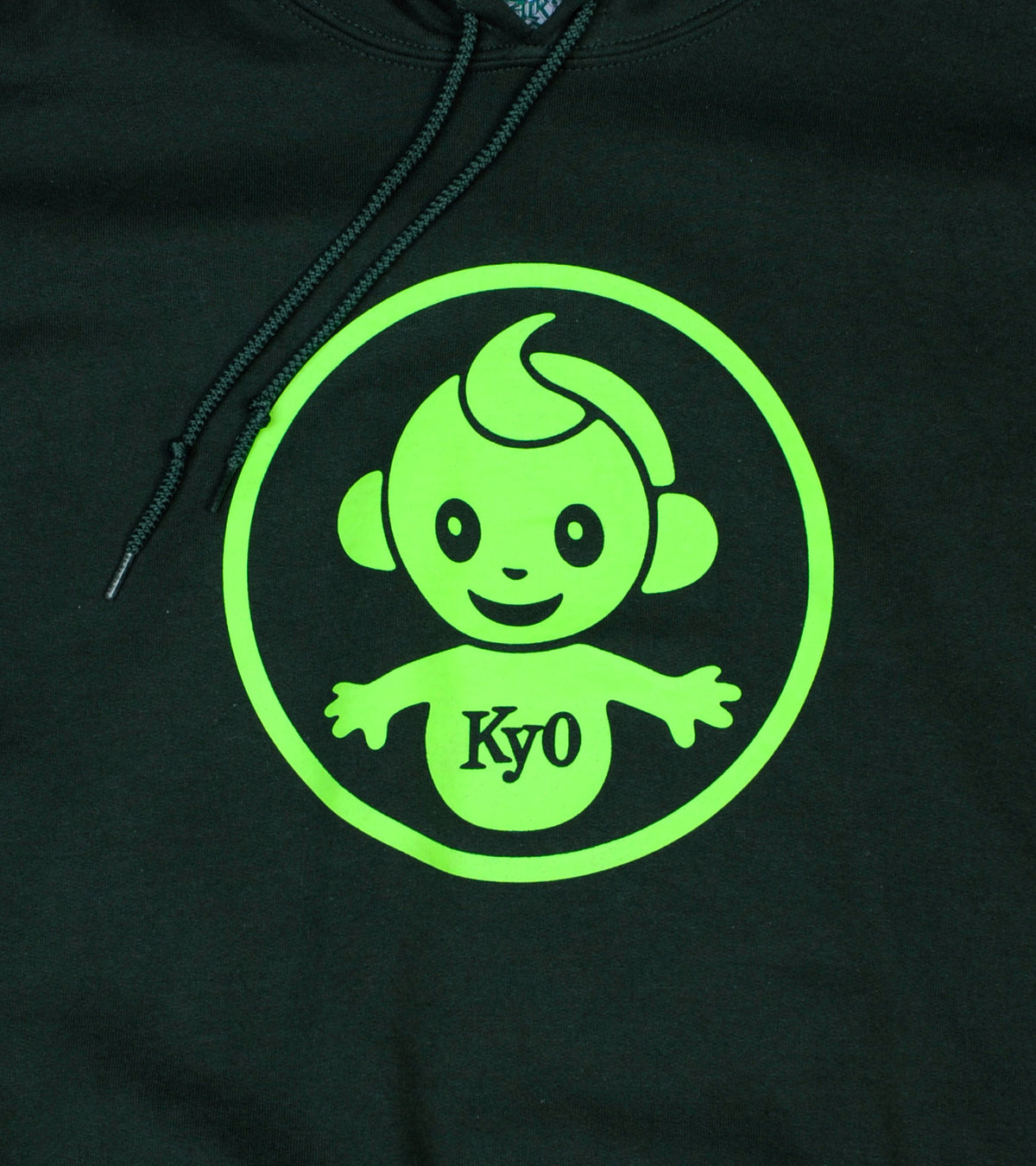 KYO TOYS LOGO HOODIE Green | GALAXY BROAD SHOP