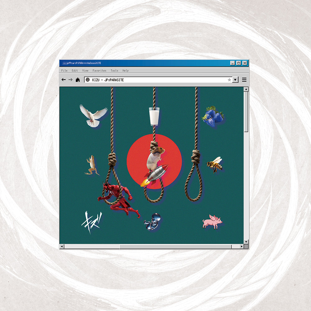 キズ JP:PARASITE CD 限定生産盤 限定生産盤CD『JP:PARASITE』販売のご案内 | キズ OFFICIAL WEB SITE