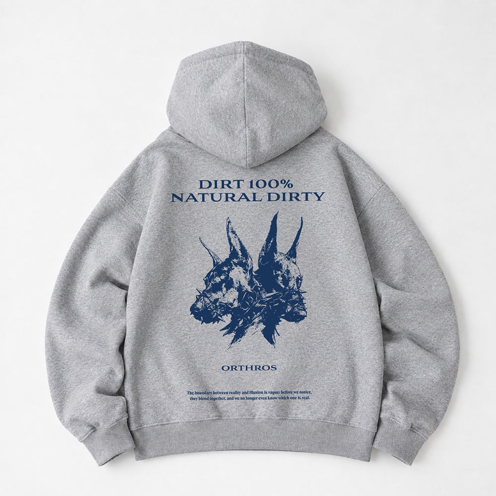 DIRT 100% Natural Dirty 2026AW collection Pullover Hoodie HGY