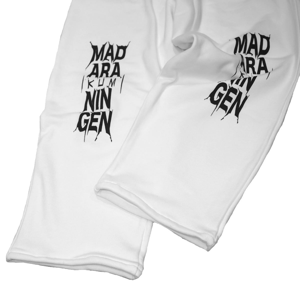 IKUMI×MADARANINGEN Bizarre LOGO Sweat Pants (WHITE) | GALAXY BROAD
