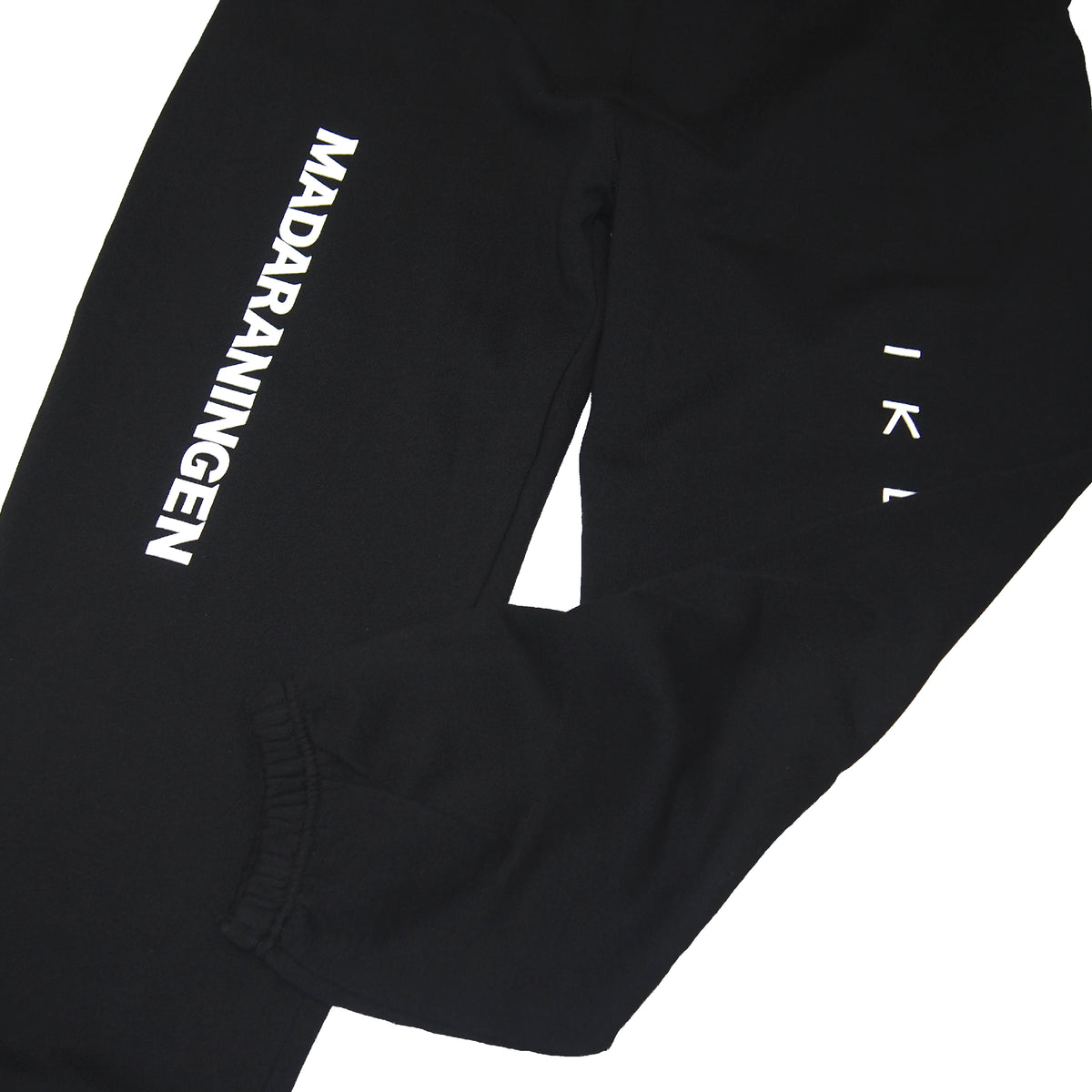 IKUMI×MADARANINGEN Simple LOGO Sweat Pants (BLACK) | GALAXY BROAD SHOP