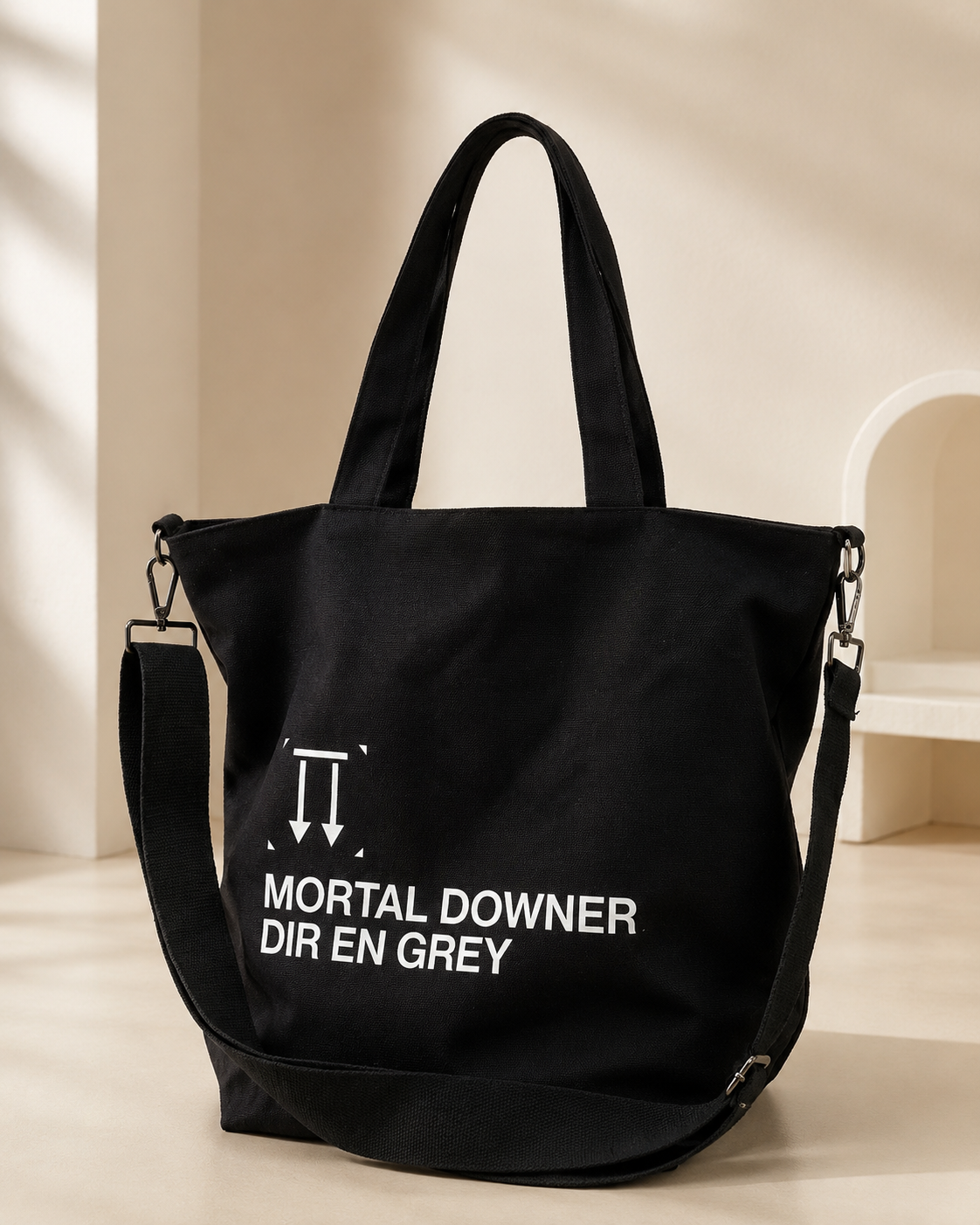 MORTAL DOWNER] 2WAYトートバッグ (Designed by Kamikene) | GALAXY