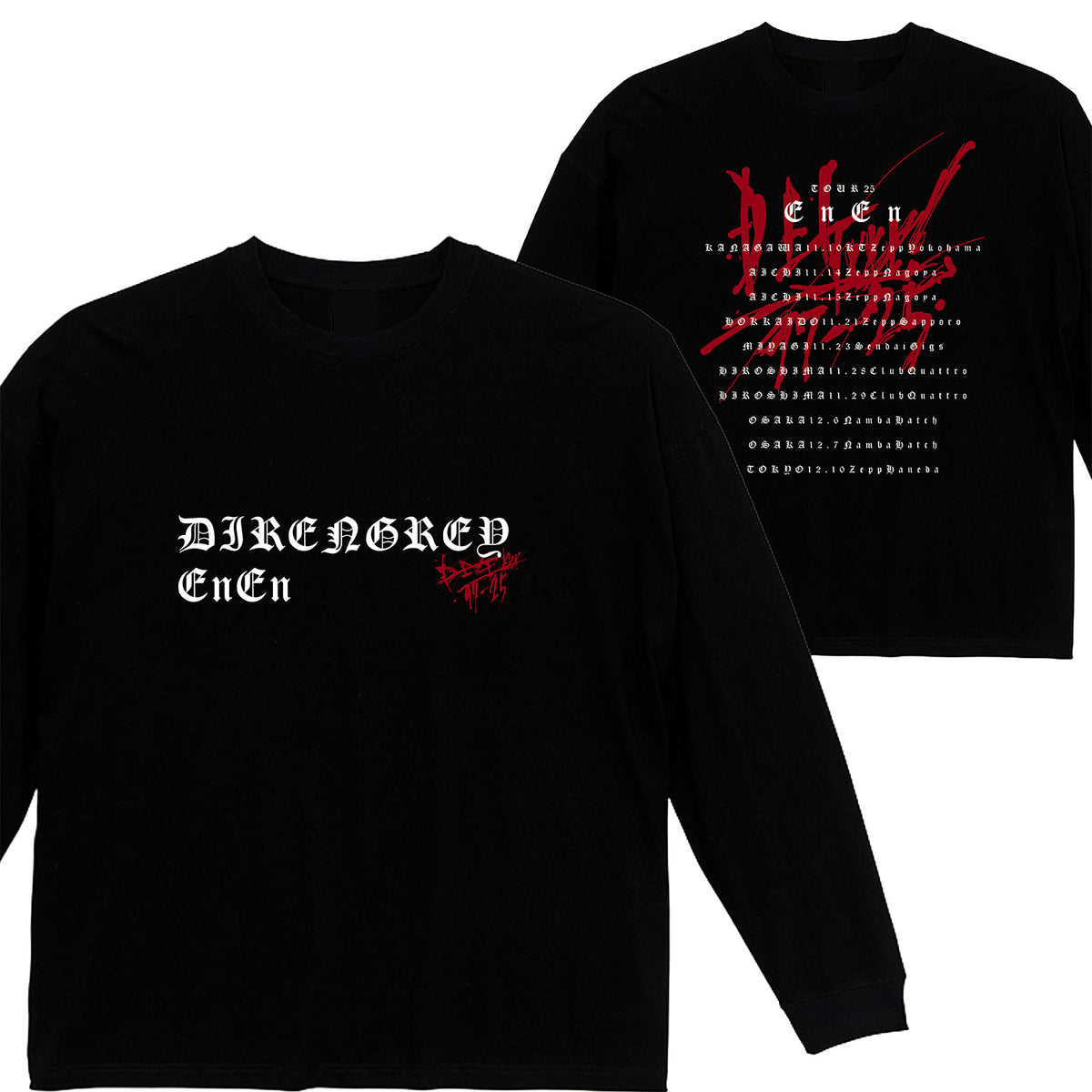 TOUR25蜿蜒 ロングTシャツ | GALAXY BROAD SHOP