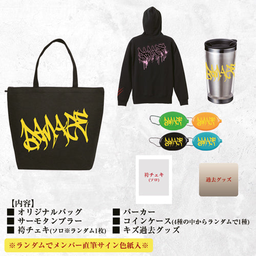 キズ DAMAGE パーカー 来夢（キズ）率いるヴィジュアル・ロック