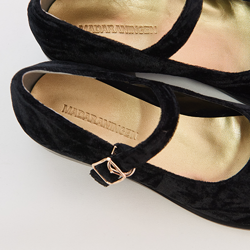 RAVEN HEART MARY JANE SHOES VELVET | GALAXY BROAD SHOP