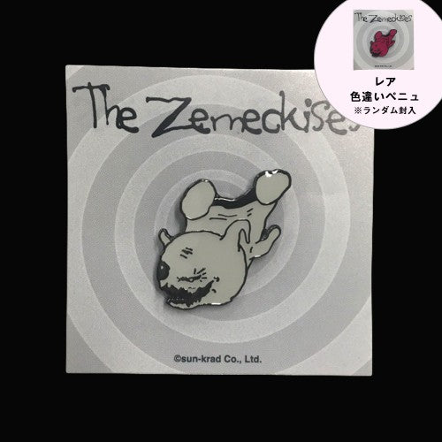 The ZemeKiss 京　サイン入り(ペニュ) ペニュ ピンバッジ(ずっこけ) | GALAXY BROAD SHOP