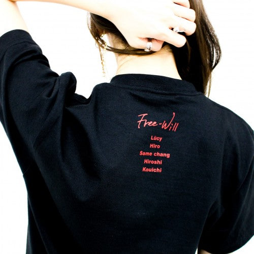 RED TAIL CAT Tシャツ(黒) | GALAXY BROAD SHOP