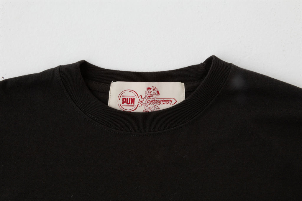DRACULA-PUN Long Sleeve T-shirt [BLACK]