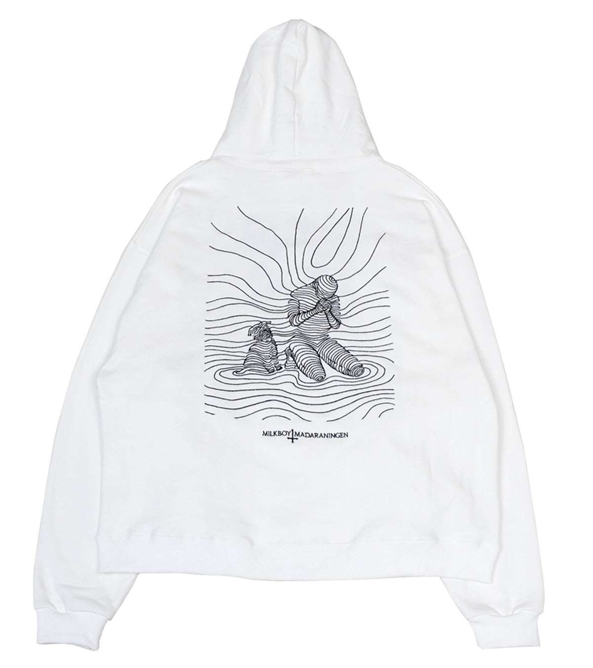 MADARA EMB HOODIE (WHITE) | GALAXY BROAD SHOP