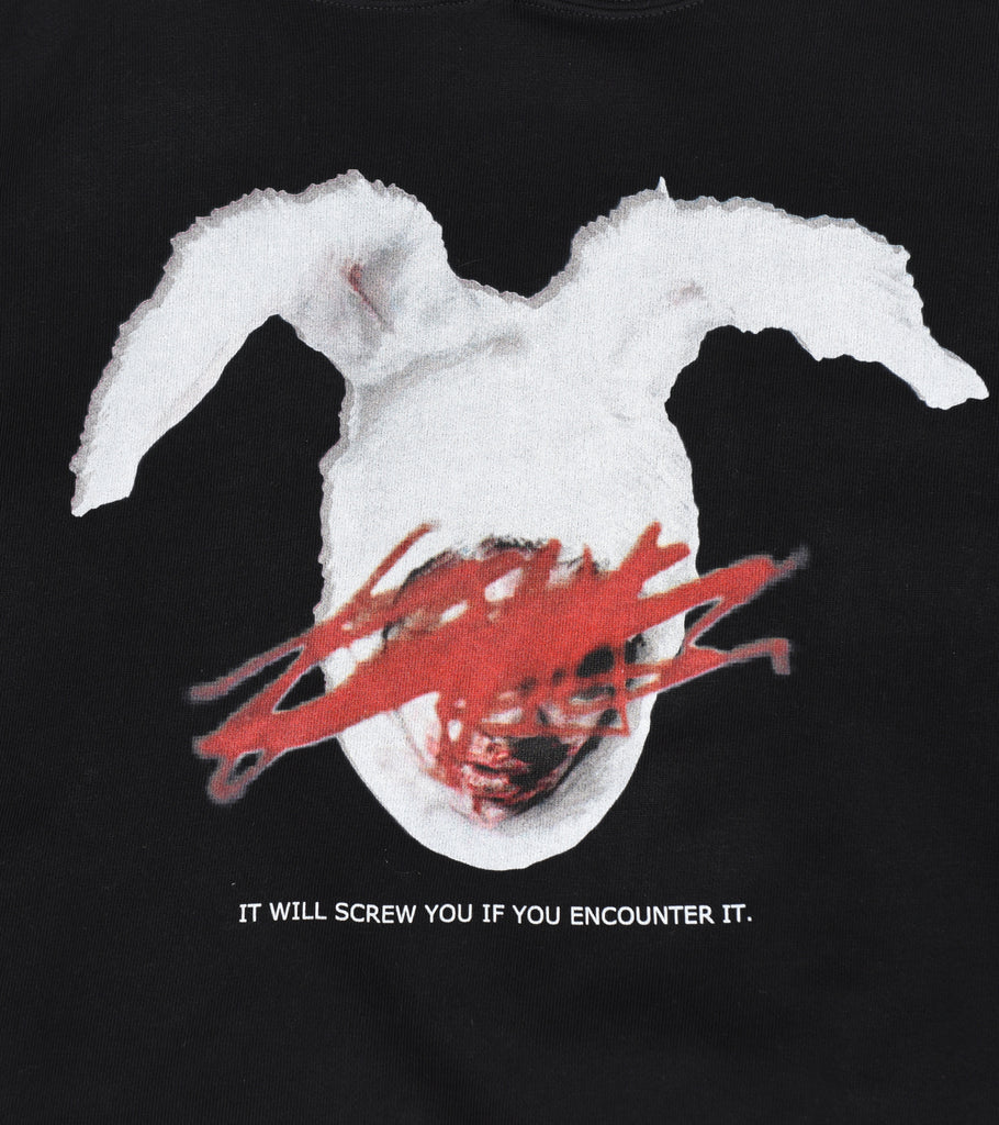 [一般販売] Killer rabbit hoodie (BLACK)