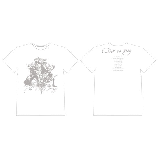 TOUR09 ALL VISIBLE～ Tシャツ(白×グレイ) | GALAXY BROAD SHOP