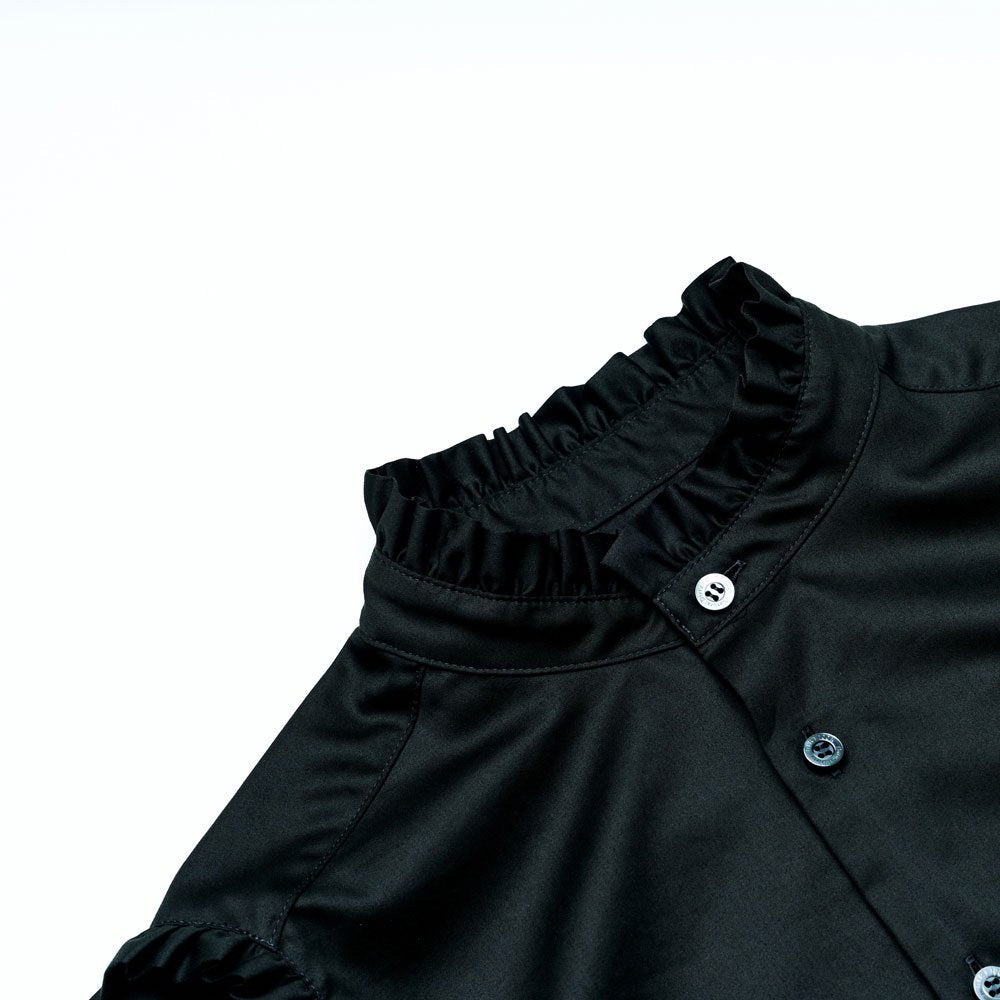 2021AW collection Ruffle-Neck Shirt | GALAXY BROAD SHOP