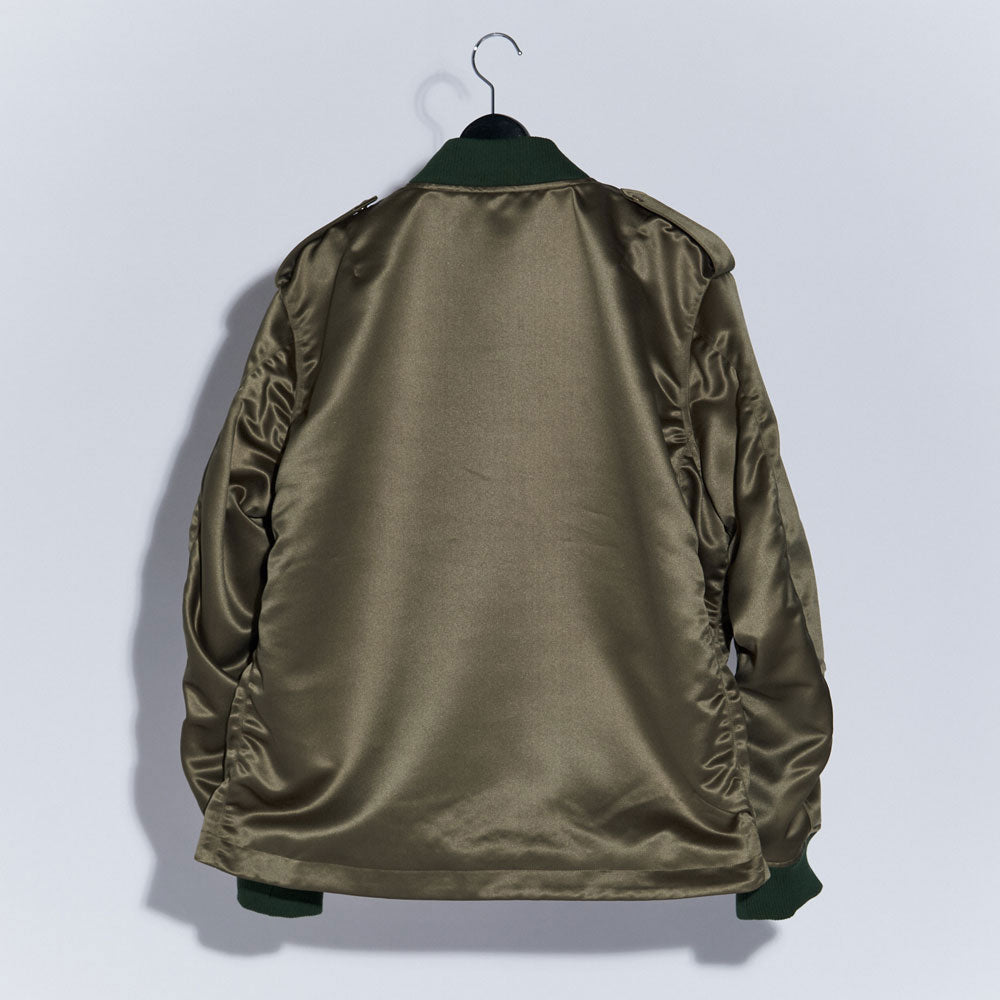 2022AW collection MA-1 Blouson MOSS GREEN | GALAXY BROAD SHOP