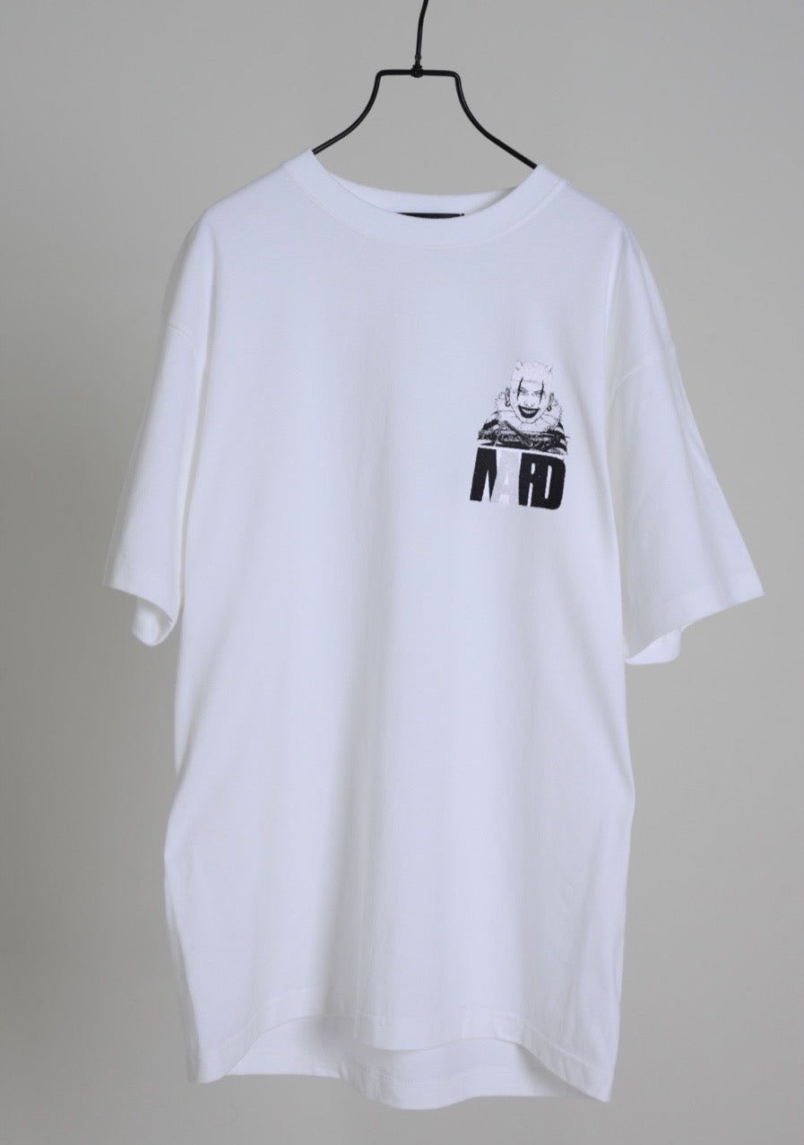 T-shirt 丸尾末広×MADARANINGEN [White] | GALAXY BROAD SHOP
