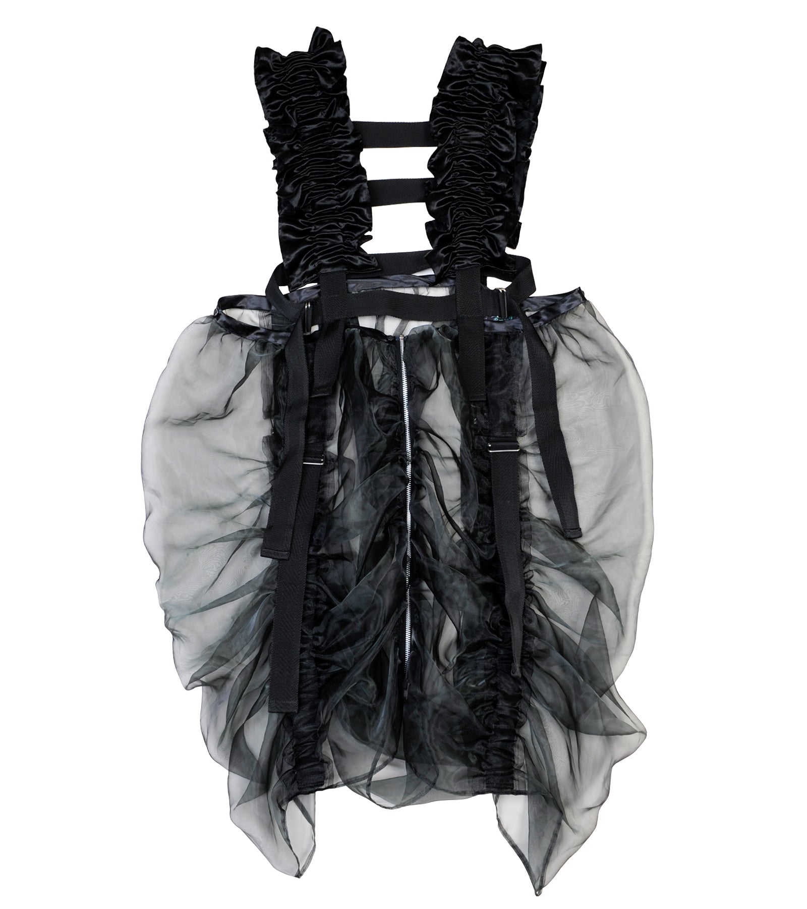 難あり マダラニンゲン MADARANINGEN RUFFLES DRESS 難あり マダラニンゲン MADARANINGEN RUFFLES DRESS