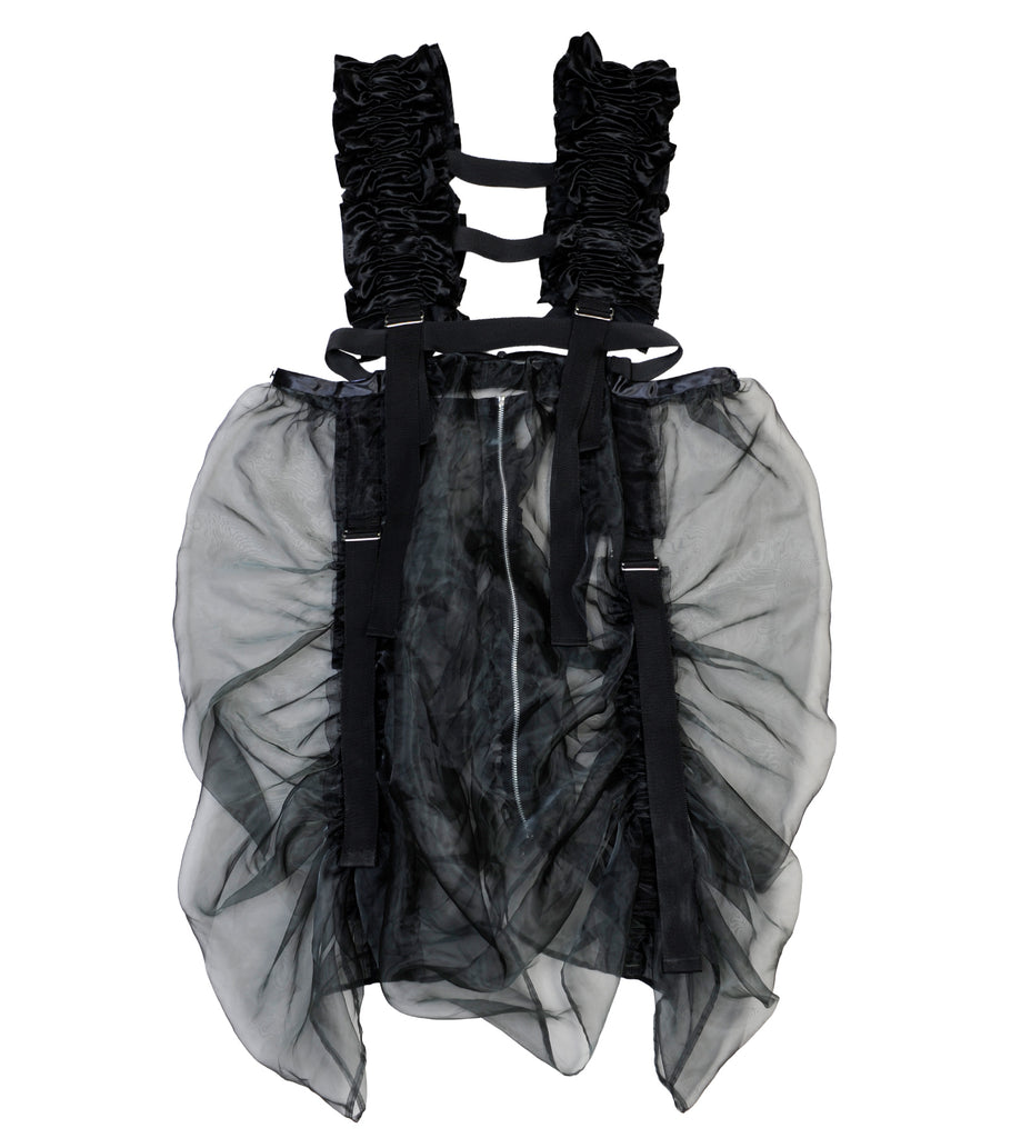 Ruffle Harness with Skirt