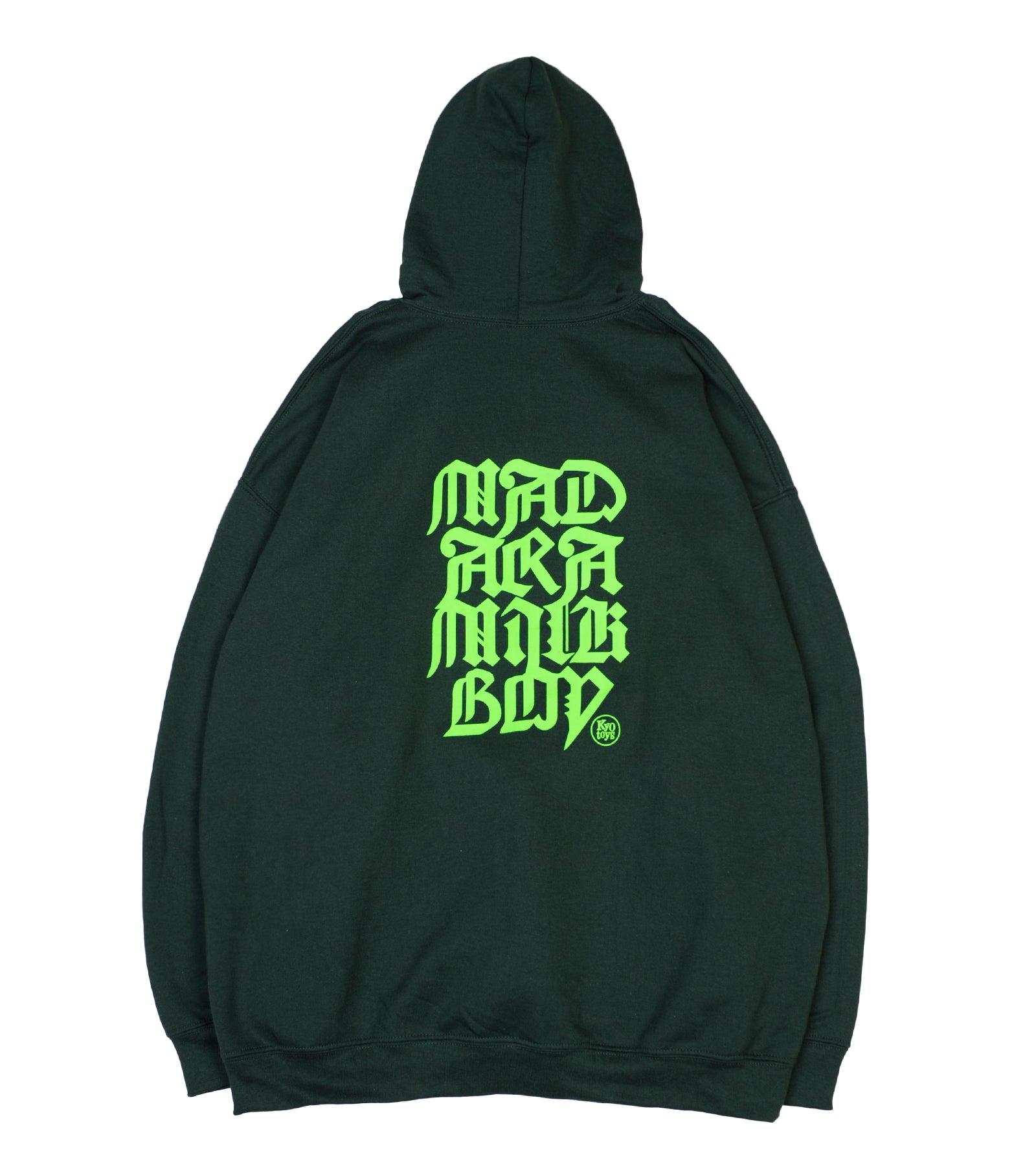KYO TOYS LOGO HOODIE Green | GALAXY BROAD SHOP