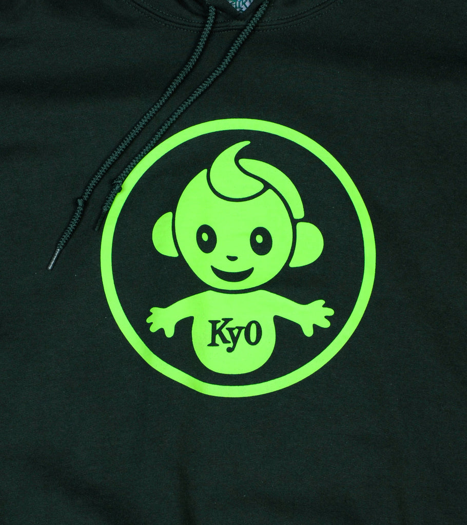 KYO TOYS LOGO HOODIE Green