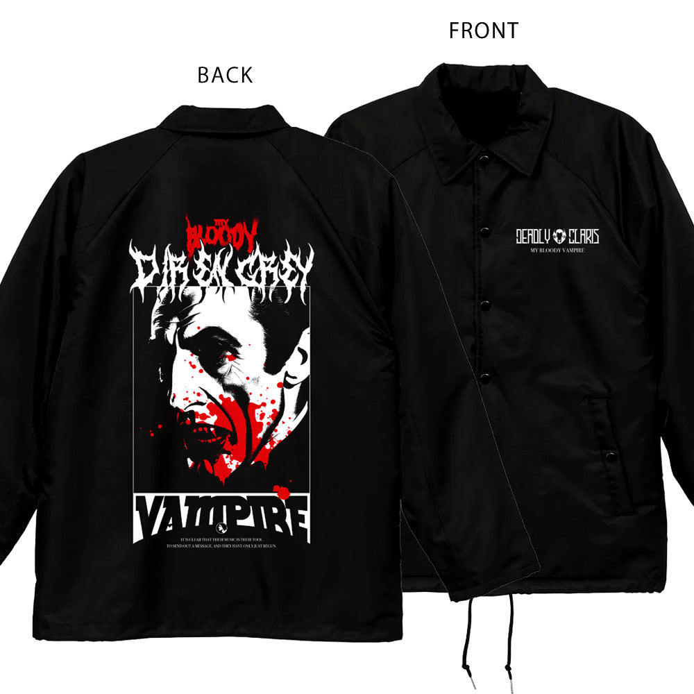 Dir en grey OFFICIAL FAN CLUB「a knot」Members Only Shows “MY BLOODY VAMPIRE”｜“PSYCHONNECT” OFFICIAL MERCH Coach Jacket
