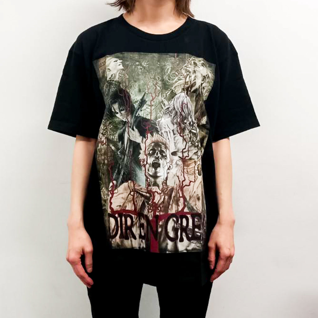 TOUR22 FROM DEPRESSION TO ________ Phylogenetic tree T-Shirt artwork by Shin-ichi Sakamoto