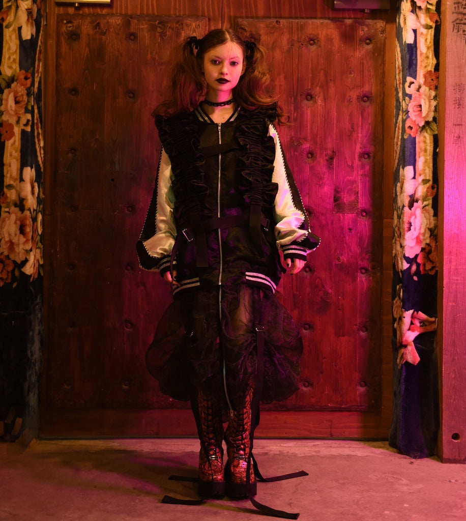 Ruffle Harness with Skirt