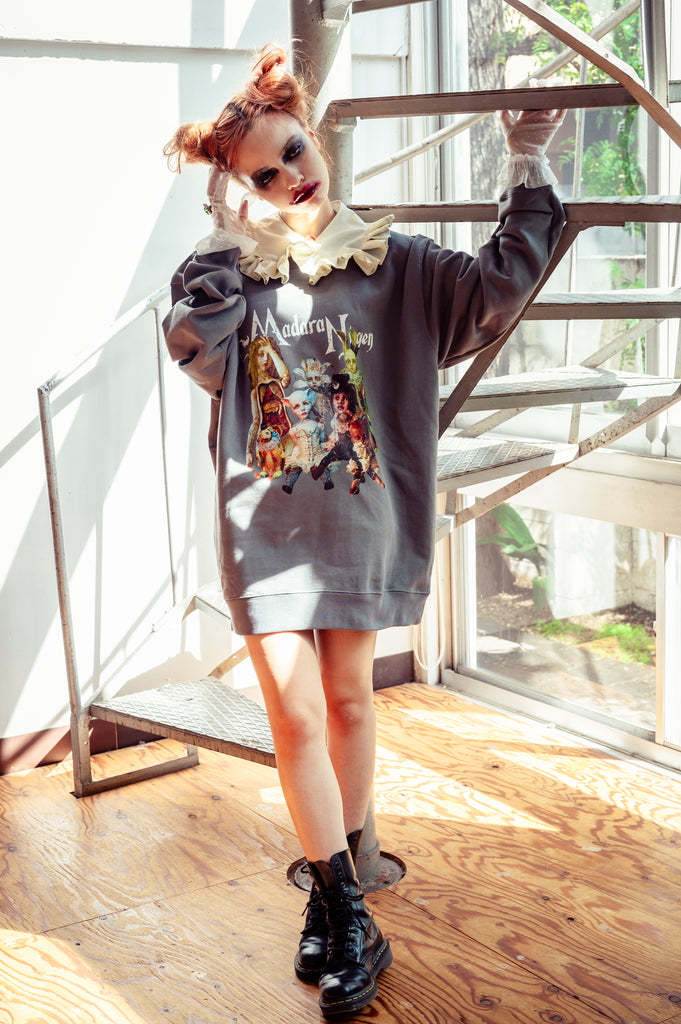 [一般販売] Doll sweat top Gray