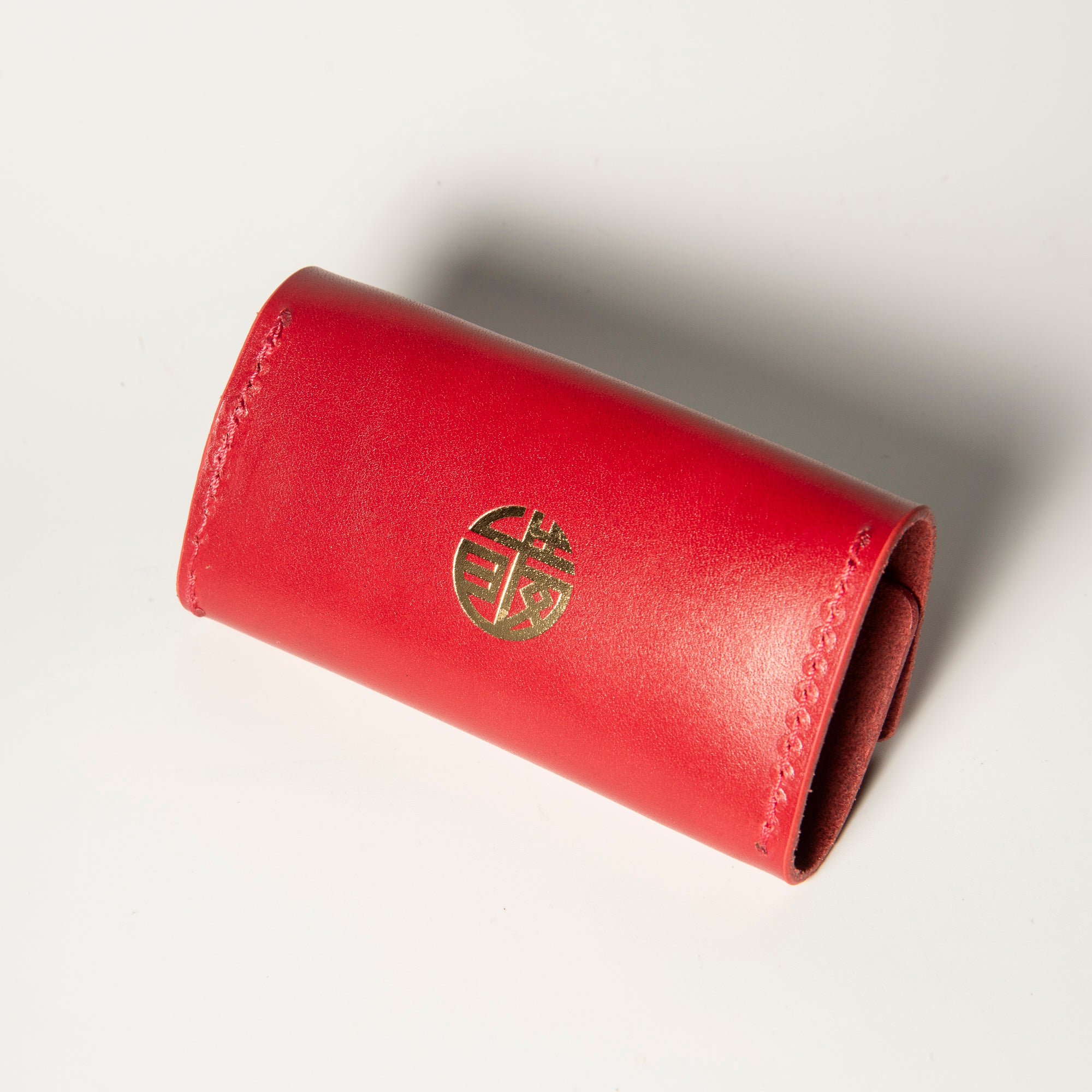 Dieオリジナルキーケース(赤・ゴールド金具) | GALAXY BROAD SHOP