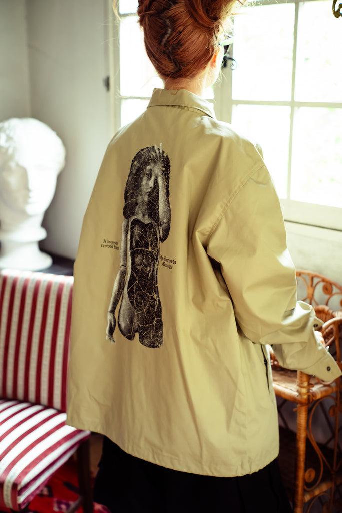 [General Sale] Doll coach jacket Beige