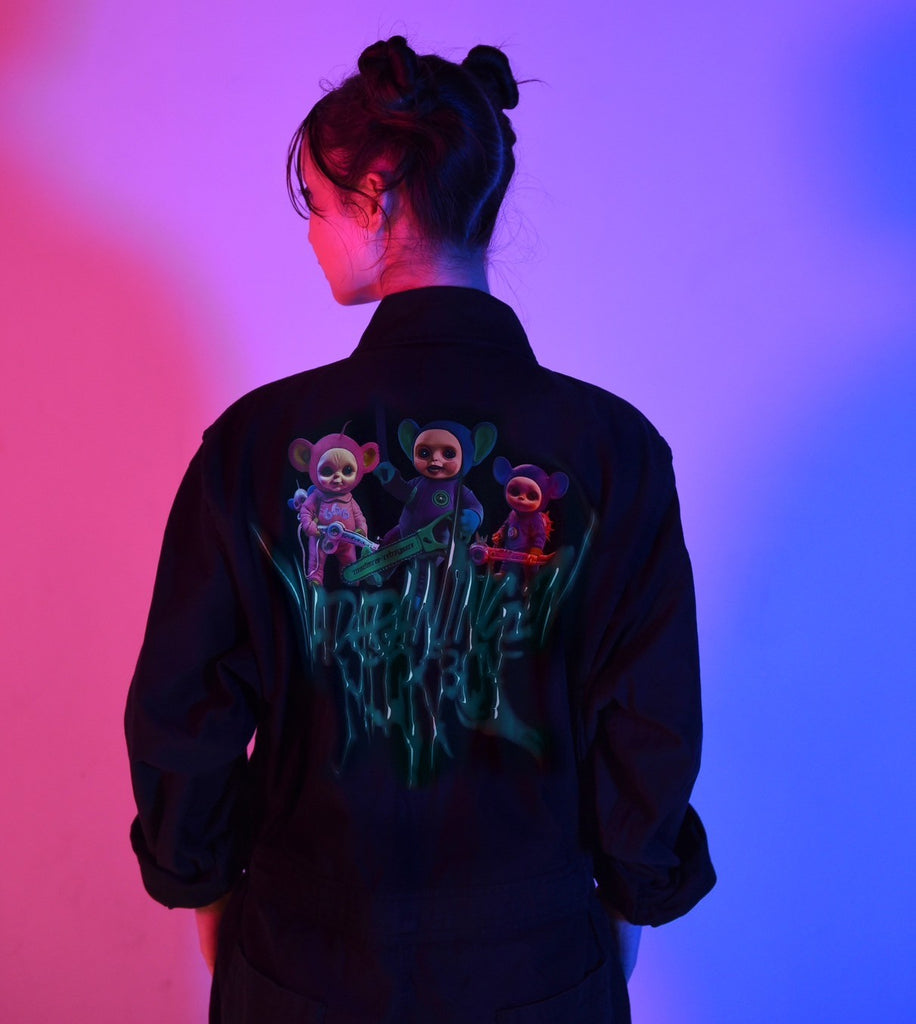 MAD BOY JUMPSUITS Black