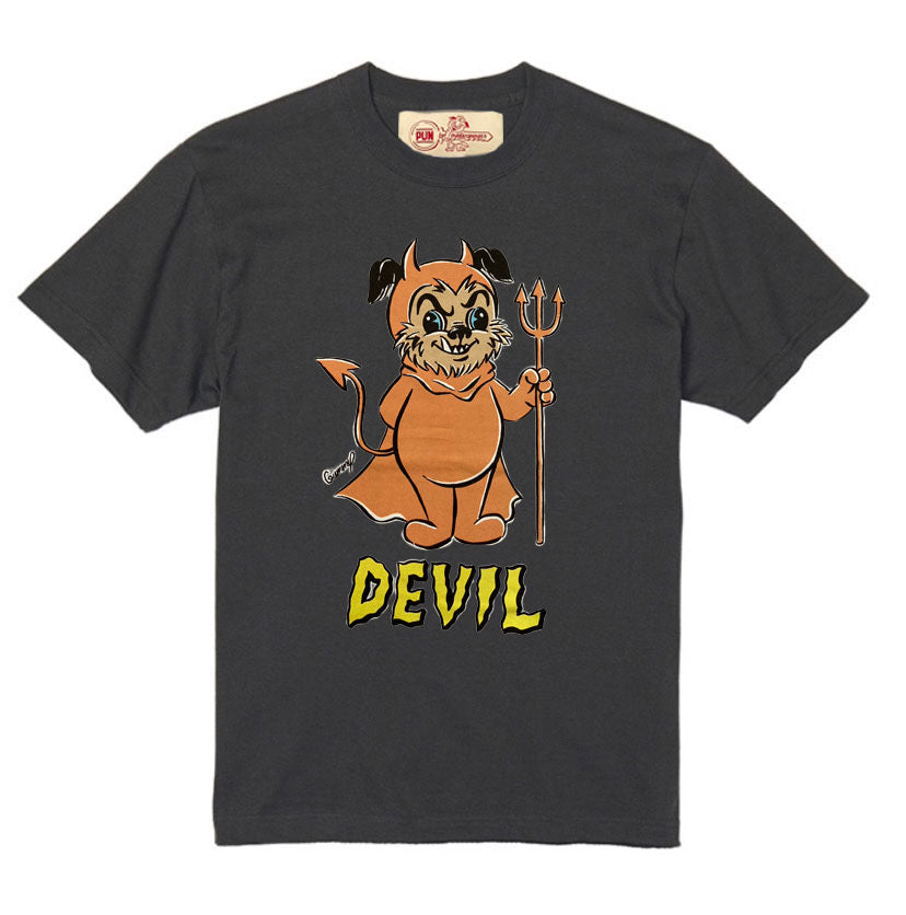 DEVIL-PUN T-shirt BLACK