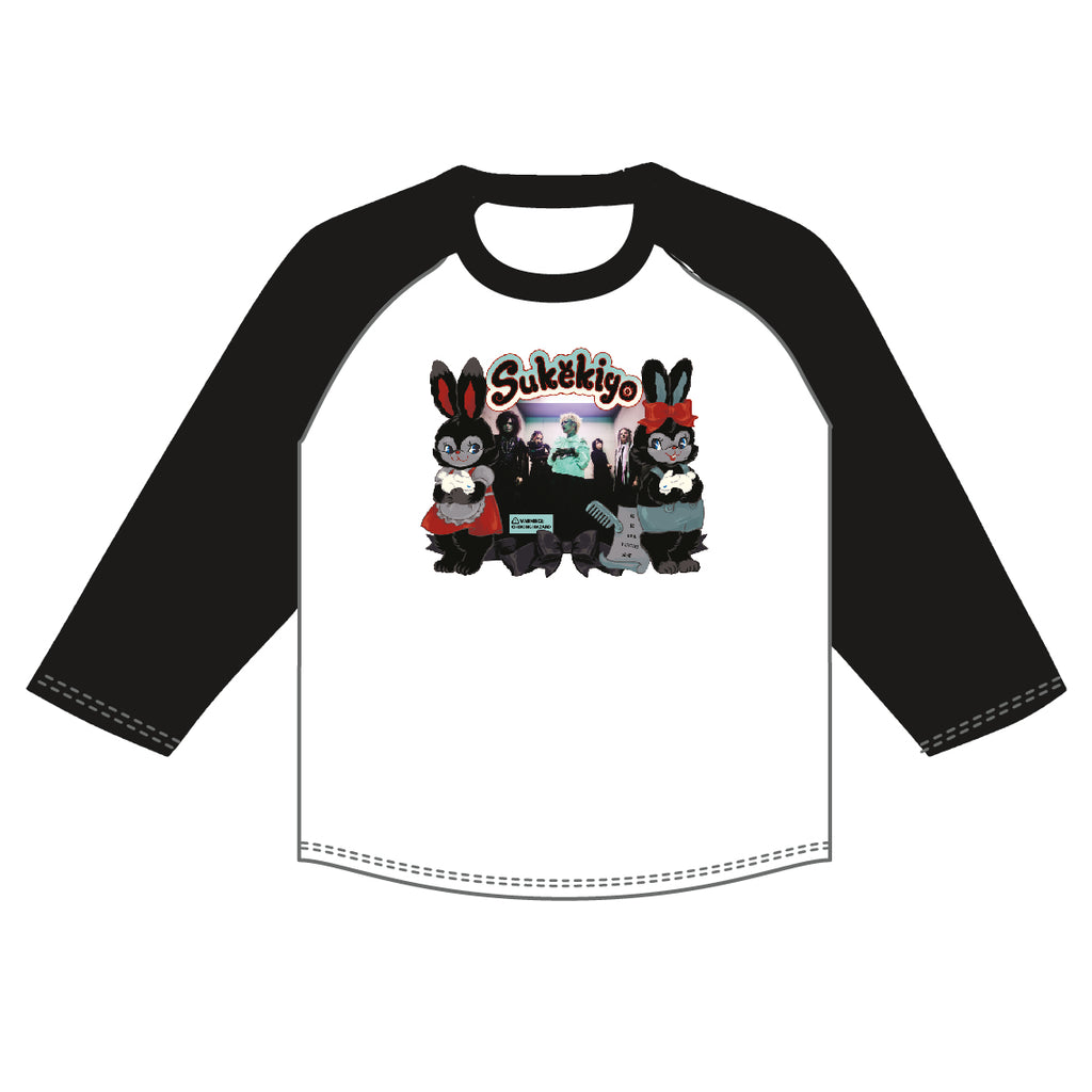 sukekiyo 10th Anniversary Café Raglan T-Shirt