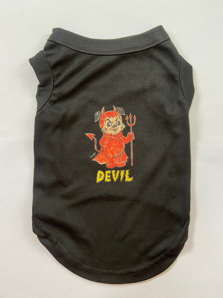 DEVIL-PUN Dog T-shirt
