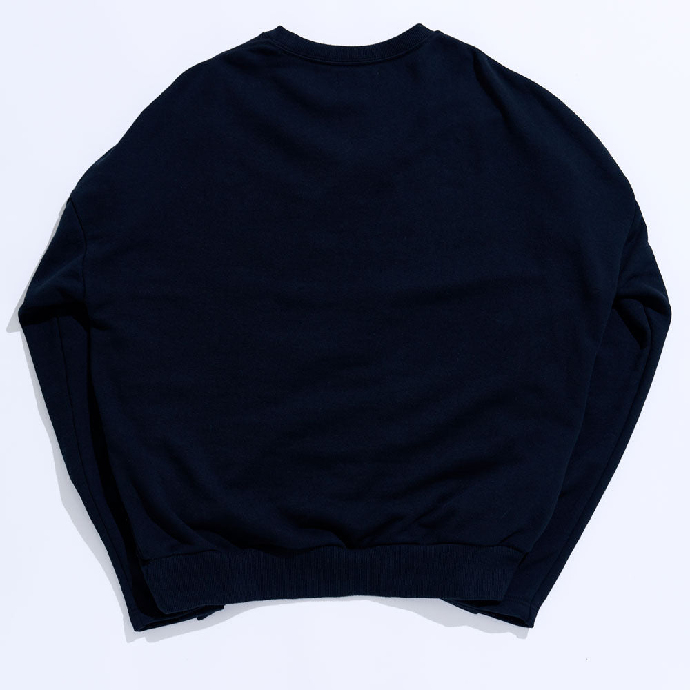 2023Pre-Summer collection Covered Button Sweatshirt BK
