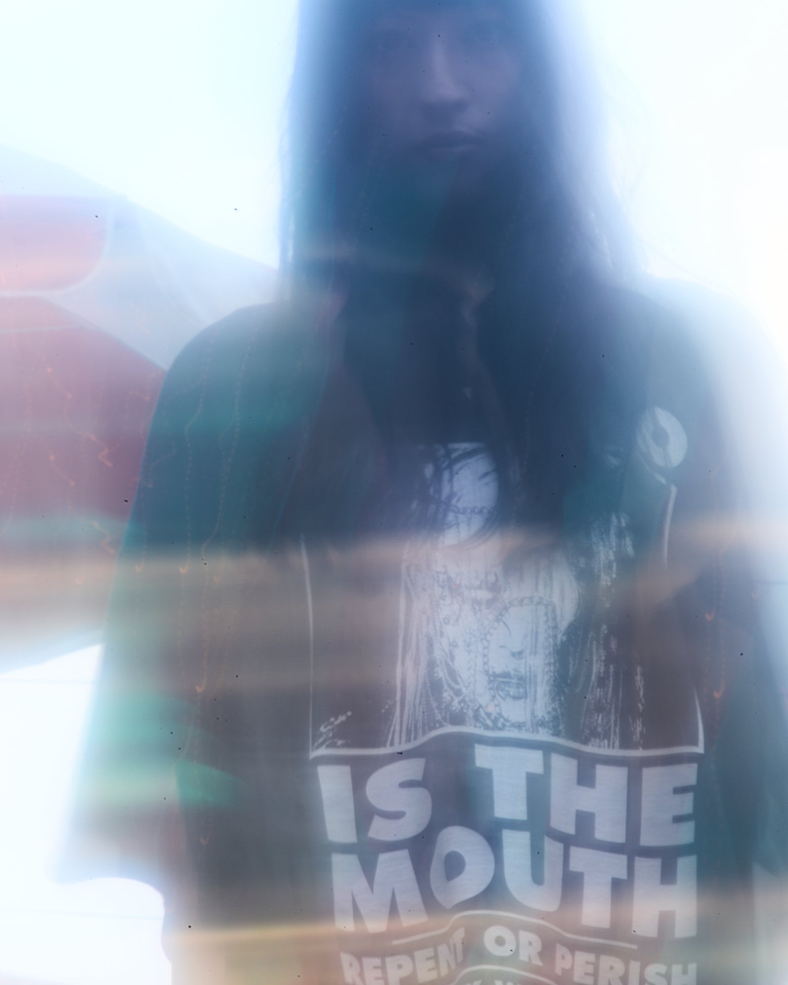 KYO IS THE MOUTH×NISHIMOTO IS THE MOUTH T-shirt [WHITE] | GALAXY