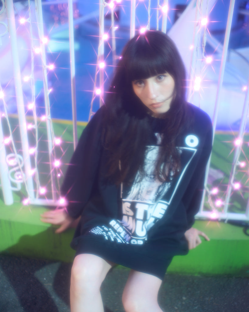 KYO IS THE MOUTH×NISHIMOTO IS THE MOUTH Sweat top [BLACK] | GALAXY