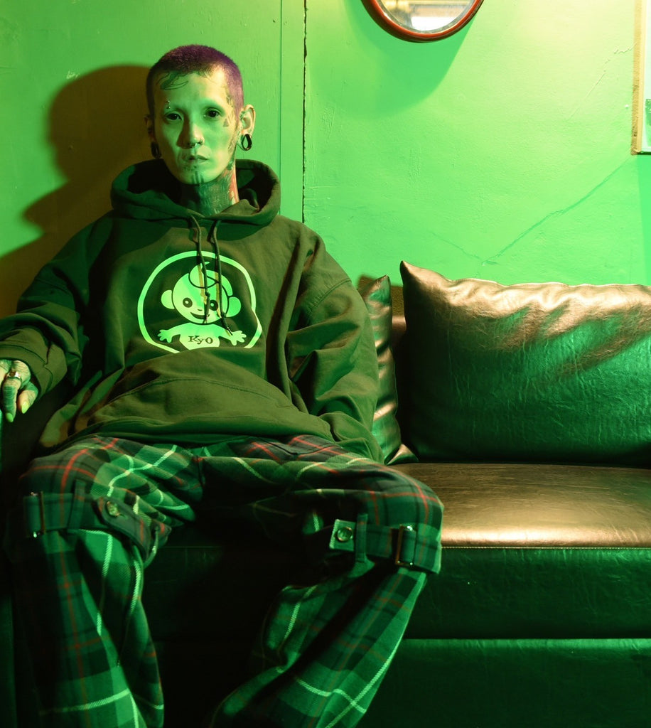 KYO TOYS LOGO HOODIE Green