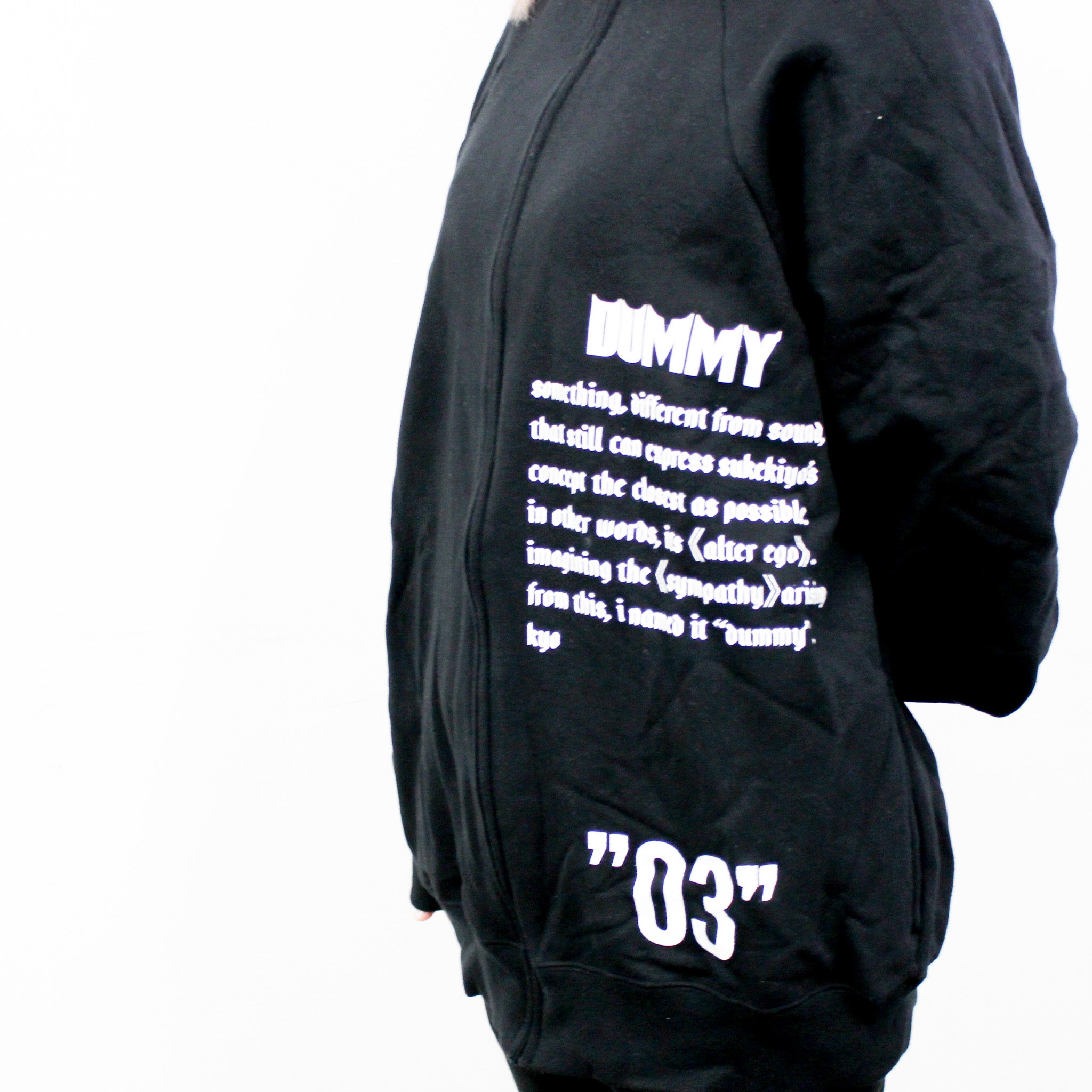 DUMMY 03 OVERSIZED ZIP UP JACKET | GALAXY BROAD SHOP
