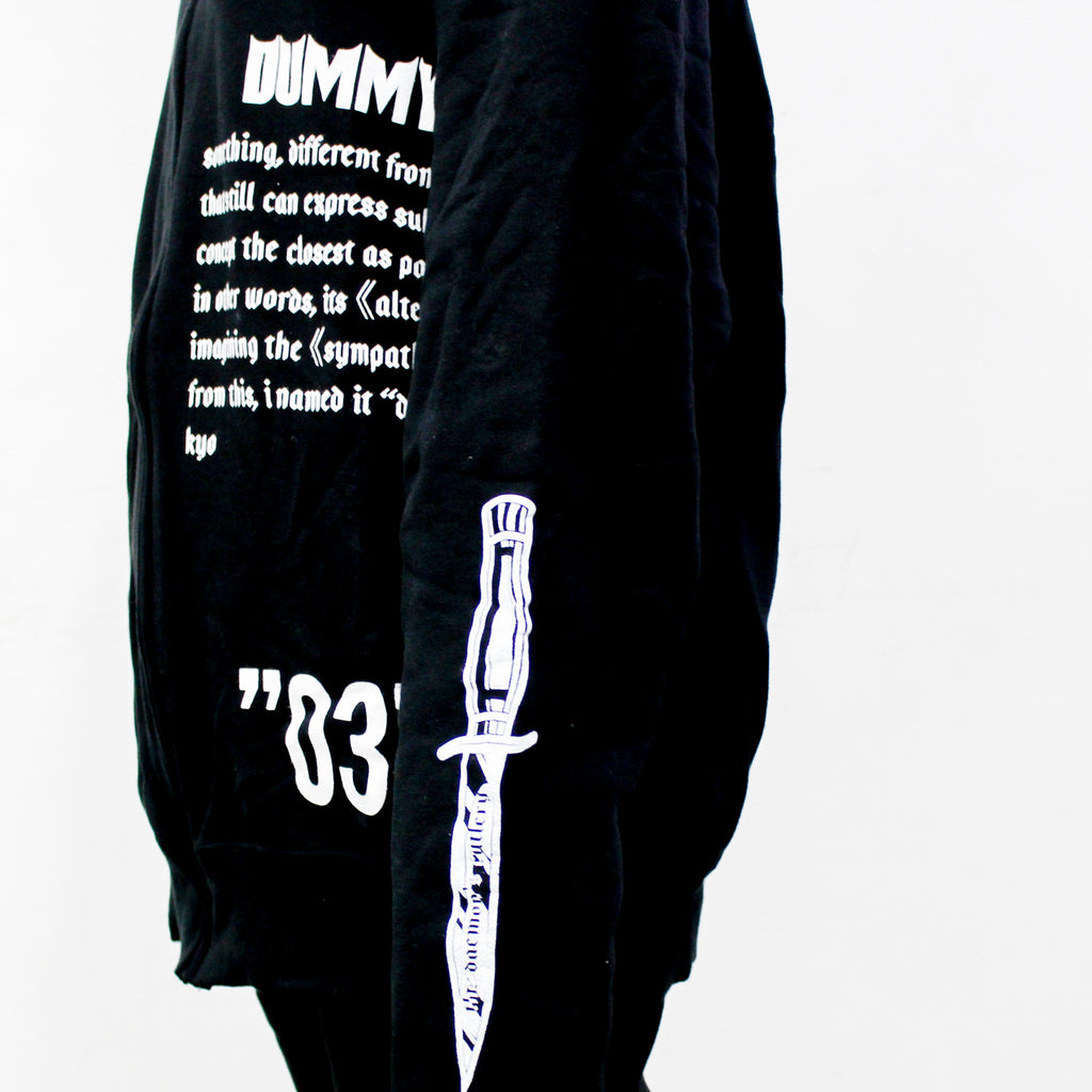 DUMMY 03 OVERSIZED ZIP-UP JACKET