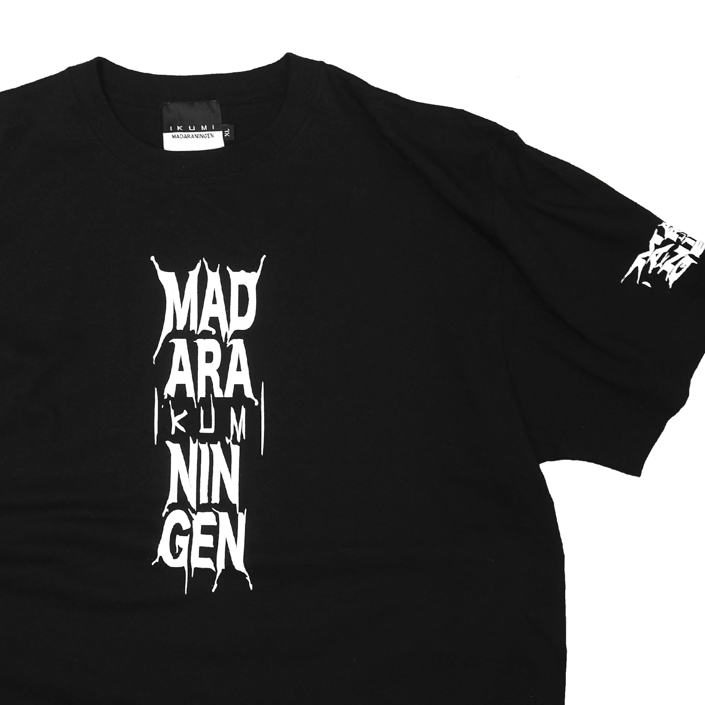 B-RAVE Tシャツ ブラック カモフラ柄 Mサイズ IKUMI×MADARANINGEN Bizzare LOGO T-shirt (BLACK) | GALAXY BROAD SHOP