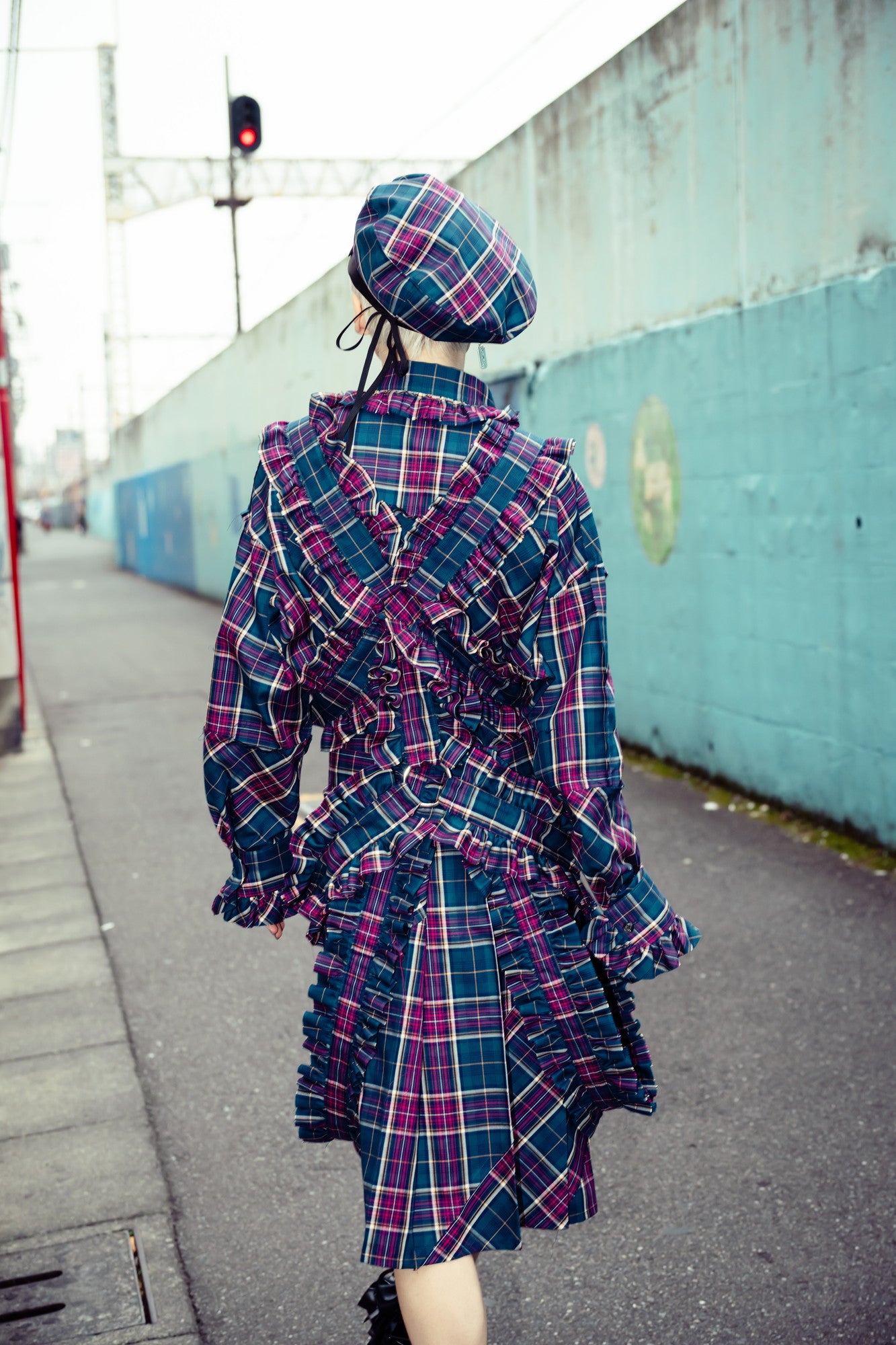 Embroidery Beret | GALAXY BROAD SHOP