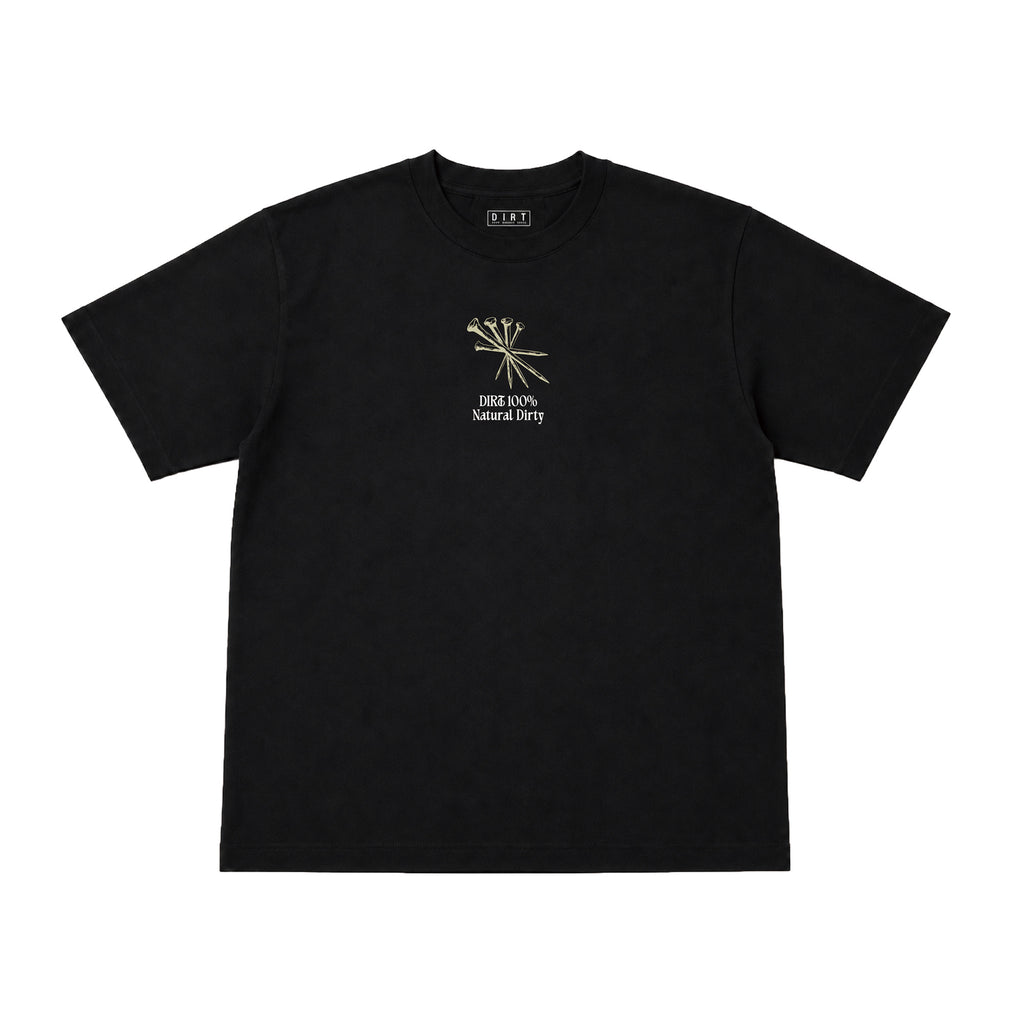 DIRT 100% Natural Dirty 2026Summer collection T-Shirt BK | GALAXY