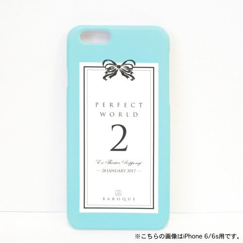 【PERFECT WORLD 2】 iPhone case<T-BLUE>