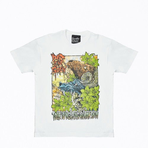 TOUR18 WEARING HUMAN SKIN TシャツB (白)