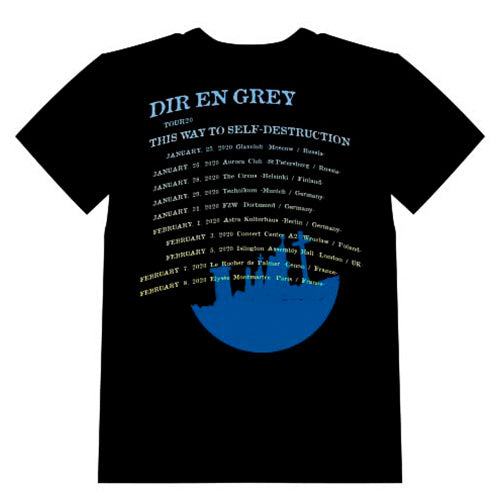 TOUR20 This Way to Self-Destruction (Europe) T-Shirt A