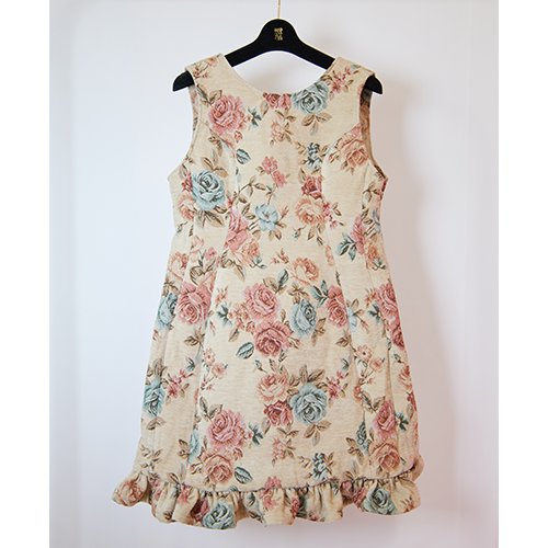 難あり マダラニンゲン MADARANINGEN RUFFLES DRESS MADARANINGEN | GALAXY BROAD SHOP