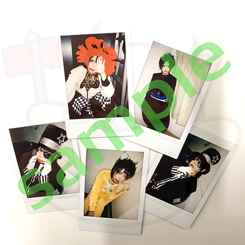 【Hiro】 Set of 5 individual cheki photos