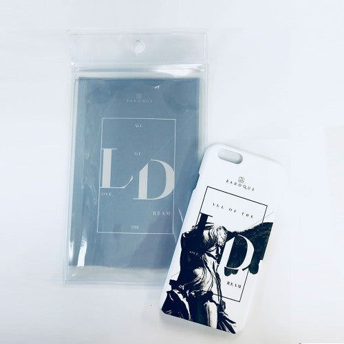【ALL OF THE LOVE, ALL OF THE DREAM】 iPhone case <WHITE>