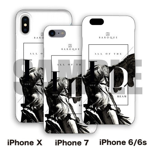 【ALL OF THE LOVE, ALL OF THE DREAM】iPhoneケース<WHITE>