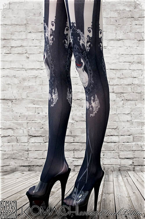 Tights No.21 Monotone Alice